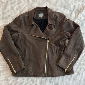 Athleta Helena Suede Jacket